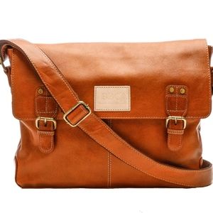 Genuine Leather Messenger Bag